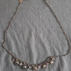 Elegant Gold and Black Necklace